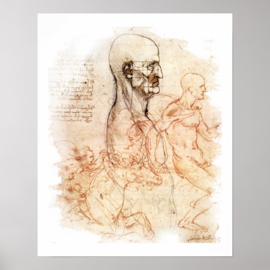 ダ・ヴィンチ – 人と馬 ポスター (正面)