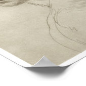 ダ・ヴィンチ「岩のヴァージン」の勉強 ポスター (角)