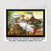 チおもしろいキン(チカサウルス)Tees Mugs Card等 ポストカード (正面)