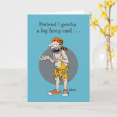 チおもしろいャプスケート誕生日カード カード (黄色い花)