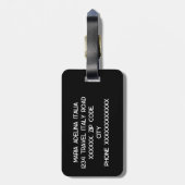 チアオ ラゲッジタグ (裏面縦)