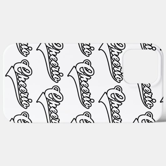 チアオ Case-Mate iPhoneケース (裏面 (横))