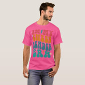 チアコーチ時代のグルーヴィーなチアリーダー Tシャツ (正面フル)