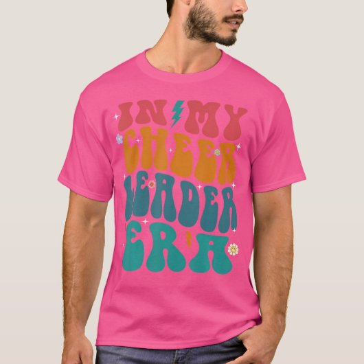チアコーチ時代のグルーヴィーなチアリーダー Tシャツ (正面)
