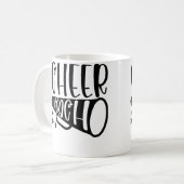 チアコーチ チアリーディングコーチ コーヒーマグカップ (正面左)