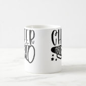 チアコーチ チアリーディングコーチ コーヒーマグカップ (中央)