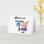 チアスト75 カード (黄色い花)