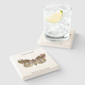 チアティラバティスザピーチブロッサムモス ストーンコースター (横)