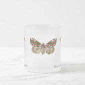 チアティラバティスザピーチブロッサムモス フロストグラスマグカップ (中央)