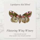 チアティラバティスザピーチブロッサムモス ワインラベル (シングルラベル)