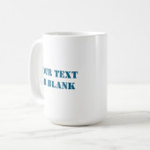 チアノーサケ コーヒーマグカップ (正面左)