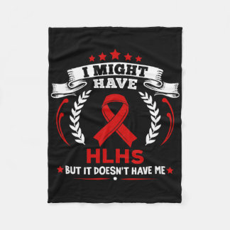 チアノーゼ性先天性心疾患 HLHS 私はHLHSではない フリースブランケット