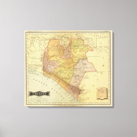 チアパス キャンバスプリント (正面)