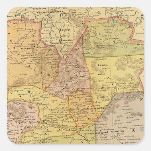 チアパス スクエアシール (正面)