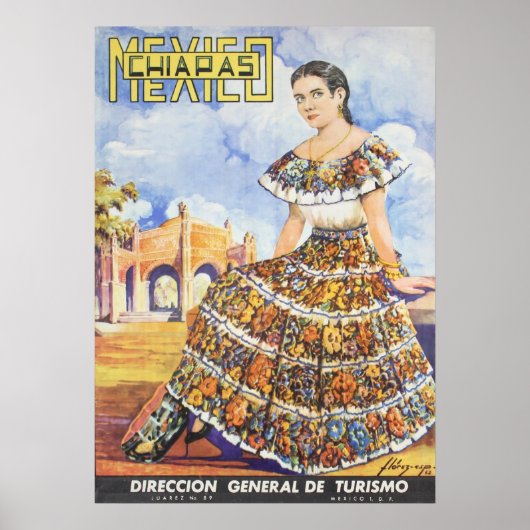 チアパス ポスター (正面)