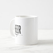 チアマネージャー チアリーディング _1  コーヒーマグカップ (正面左)