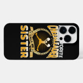 チアリーお気に入りのダーがシスター・チアリーと呼ぶ iPhoneケース (裏面横)