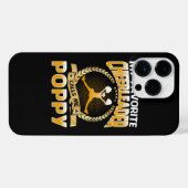 チアリーお気に入りのダーがポピー・チアリードインと呼ぶ iPhoneケース (裏面横)