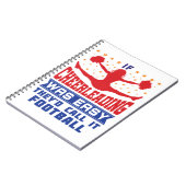 チアリーもしダーは簡単チアリーおもしろいダー応援 ノートブック (左側)