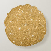 チアリーダーのためのパーソナライズな年長夜アイディア ラウンドクッション (裏面)