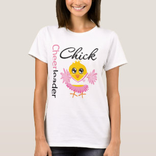 チアリーダーのひよこ Tシャツ