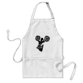 チアリーダーのエプロン スタンダードエプロン