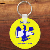 チアリーダーのキーチェーン キーホルダー (正面)