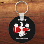 チアリーダーのキーチェーン キーホルダー (正面)