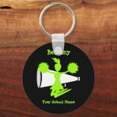 チアリーダーのキーチェーン キーホルダー (正面)