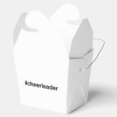 チアリーダーのハッシュタグ フェイバーボックス (オープン)