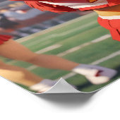 チアリーダーのワイン・ザ・ポー1 ポスター (角)