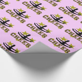 チアリーダーの包装紙 ラッピングペーパー (角)