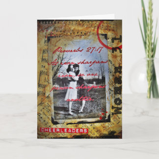 チアリーダーの友だちフォトアートカード カード
