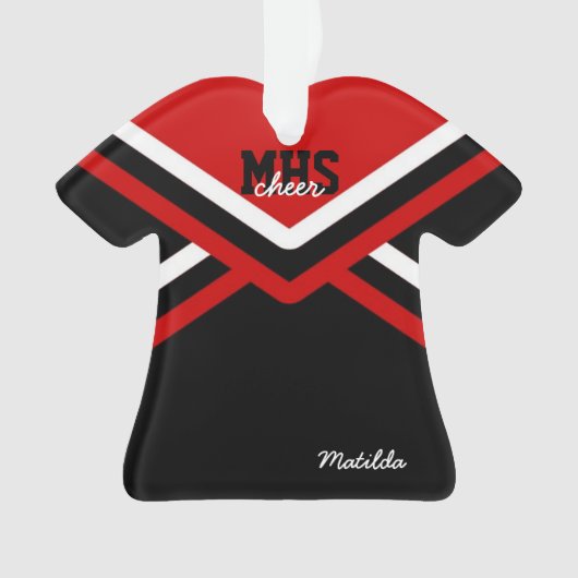 チアリーダーの均一アクリルのオーナメント オーナメント (正面)