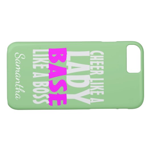 チアリーダーの基礎iPhone 7の場合 Case-Mate iPhoneケース (裏面(横))