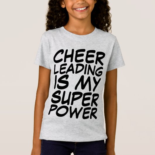チアリーダーの女の子Tシャツ Tシャツ (正面)