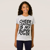 チアリーダーの女の子Tシャツ Tシャツ (正面フル)