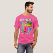 チアリーダーの魔法と素晴らしいユニコーン Tシャツ (正面フル)
