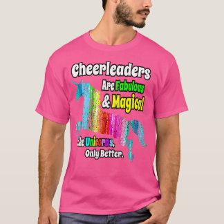 チアリーダーの魔法と素晴らしいユニコーン Tシャツ