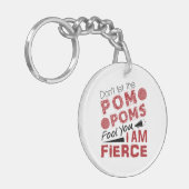 チアリーダーはポンポンに怒られてはいけない キーホルダー (正面左)