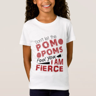 チアリーダーはポンポンに怒られてはいけない Tシャツ