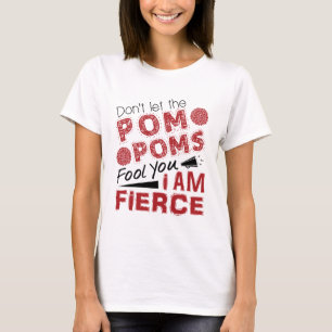 チアリーダーはポンポンに怒られてはいけない Tシャツ
