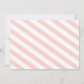 チアリーダーへの女の子の招待 招待状 (裏面)