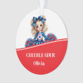 チアリーダーアクリル オーナメント (正面)