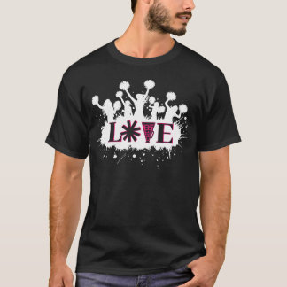 チアリーダーアートティーンズガールズマッチングチアリード Tシャツ