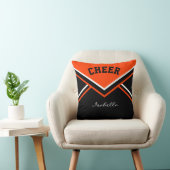 チアリーダー📣オレンジ色の服 クッション (椅子)