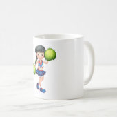 チアリーダーガール コーヒーマグカップ (正面右)