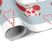 チアリーダークリスマスホリディギフト ラッピングペーパー (ロールコーナー)