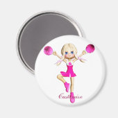 チアリーダーズ行く応援サンダー_コーブ マグネット (正面/裏面)