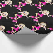 チアリーダーズ行く応援サンダー_コーブ ラッピングペーパー (角)